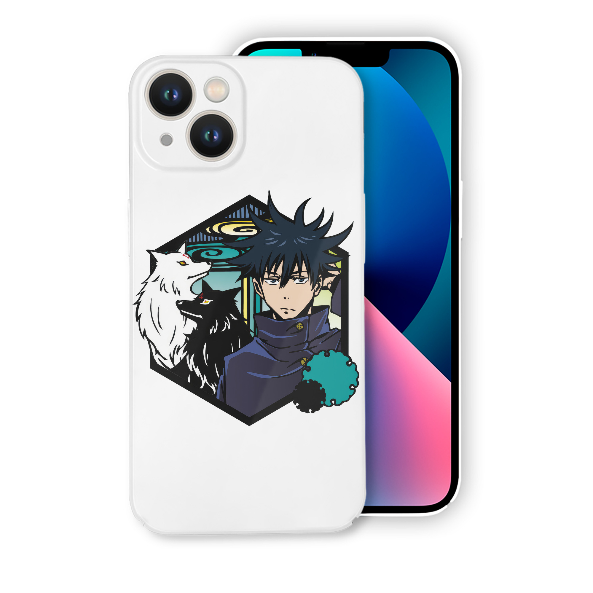 （画像用） 呪術廻戦 Jujutsu Kaisen 【iPhone 14シリーズ対応】ハードケース